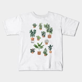 Potted Plants Collection 5 Kids T-Shirt